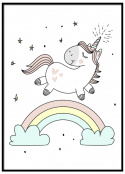 Plakat - Enhjørning