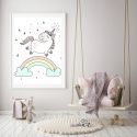 Plakat - Enhjørning
