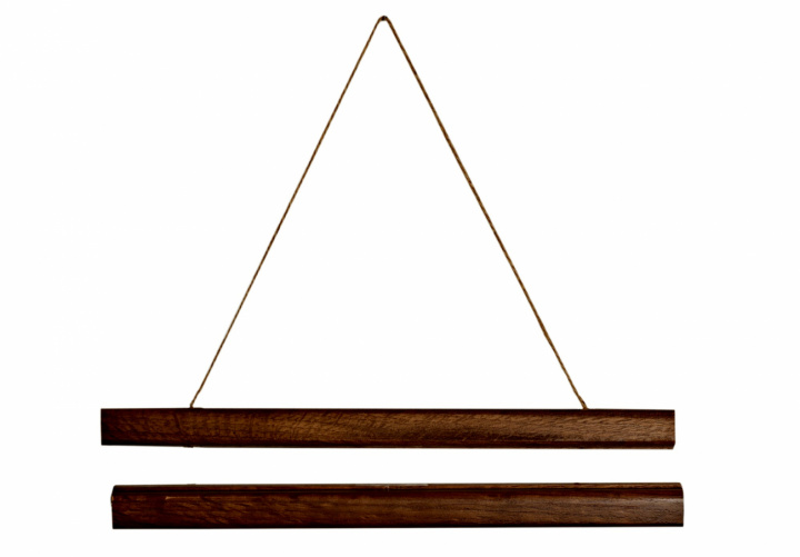 Plakathenger - Mørk Eik 30 cm