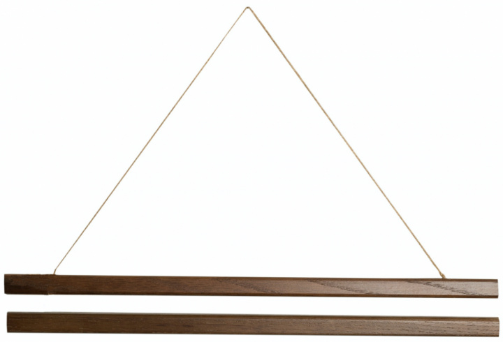 Plakathenger 70cm - Mørk eiketre