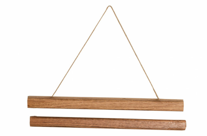 Plakathenger - Valnøtt 30 cm