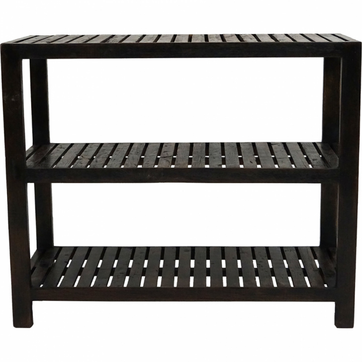 Hylle/Sidebord 'Franklyn' - Svart tre