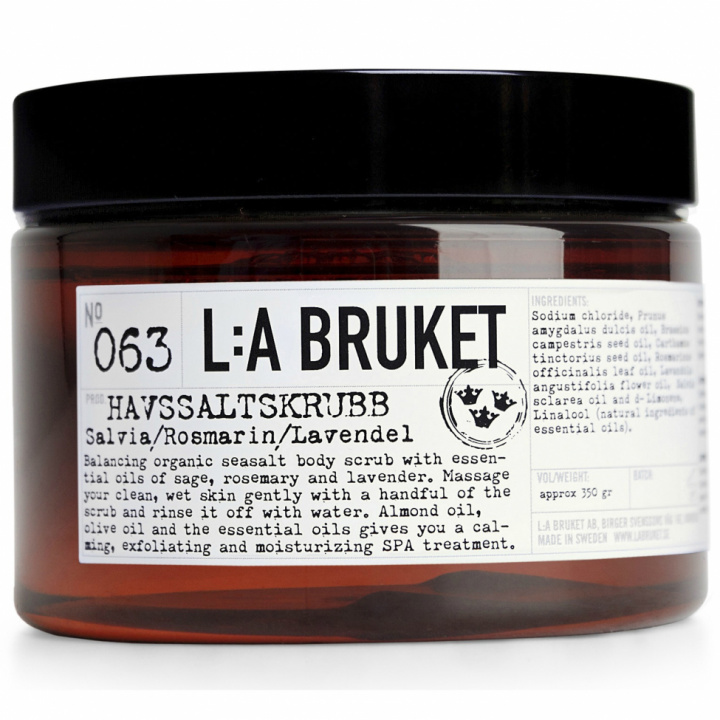 Skrubb \'Sea Salt\' - Salvia / Rosmarin / Lavendel i gruppen Rom / Baderom hos Reforma (skrubb-salvia)