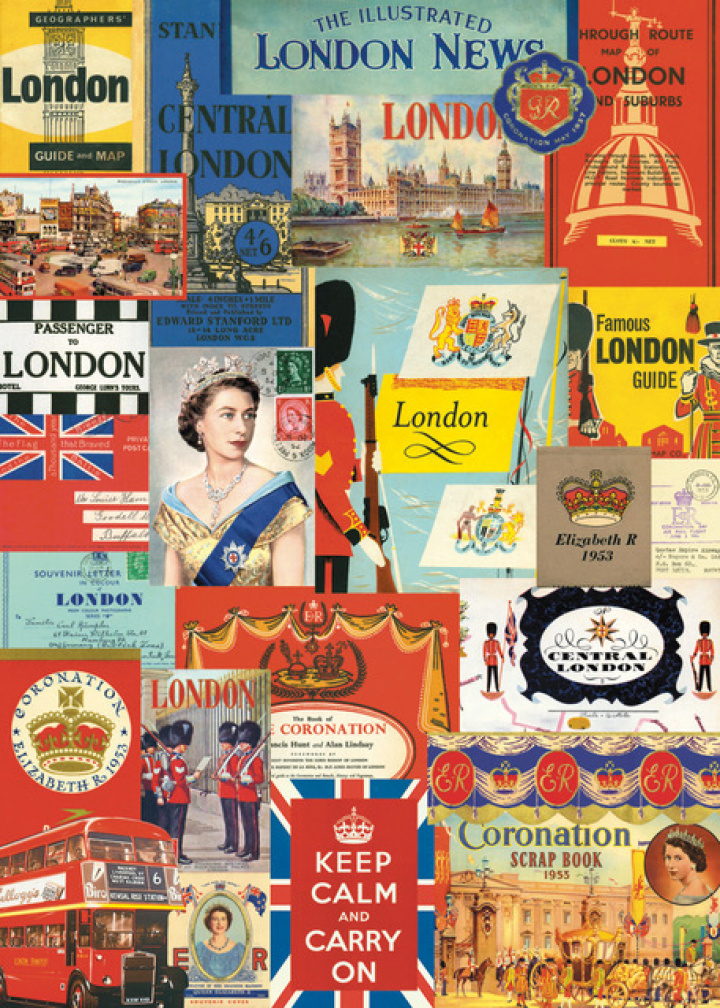 Plakat - Vintage London